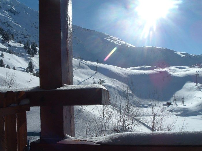 foto 9 Mietobjekt von Privatpersonen Les Arcs studio Rhne-Alpes Savoyen Ausblick vom Balkon