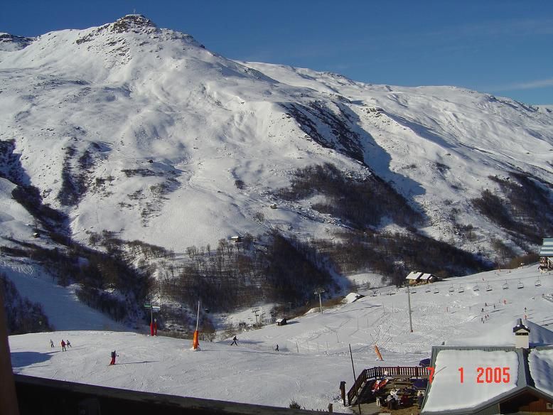 foto 13 Mietobjekt von Privatpersonen Les Menuires studio Rhne-Alpes Savoyen Ausblick vom Balkon