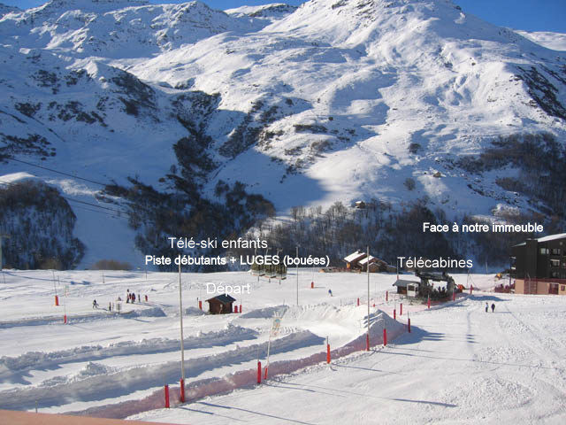 foto 14 Mietobjekt von Privatpersonen Les Menuires studio Rhne-Alpes Savoyen Ausblick vom Balkon