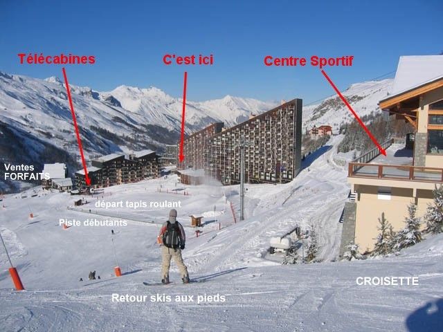 foto 13 Mietobjekt von Privatpersonen Les Menuires studio Rhne-Alpes Savoyen Ansicht des Objektes