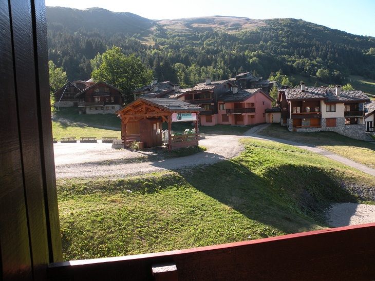 foto 11 Mietobjekt von Privatpersonen Valmorel appartement Rhne-Alpes Savoyen Ausblick von der Terrasse