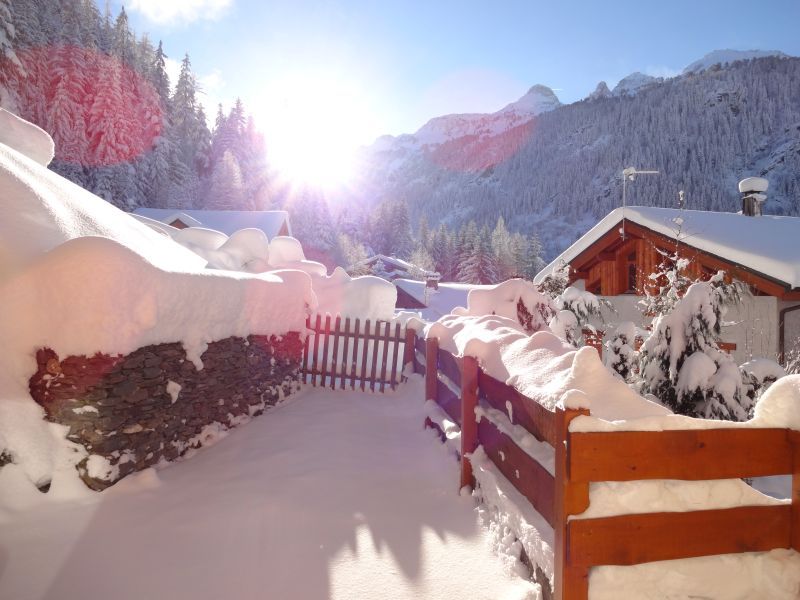 foto 1 Mietobjekt von Privatpersonen Valfrjus chalet Rhne-Alpes Savoyen Ausblick von der Terrasse