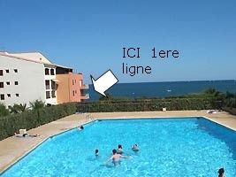 foto 5 Mietobjekt von Privatpersonen Cap d'Agde appartement Languedoc-Roussillon Hrault Schwimmbad