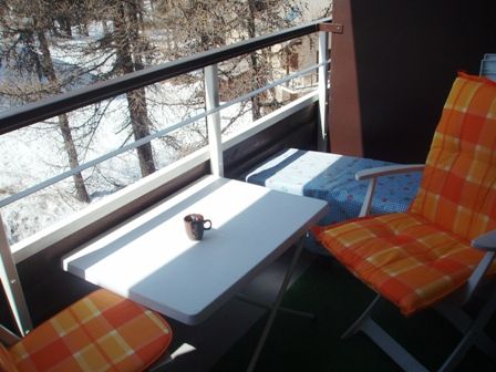 foto 11 Mietobjekt von Privatpersonen Vars studio Provence-Alpes-Cte d'Azur Hautes-Alpes Balkon