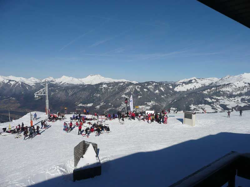 foto 4 Mietobjekt von Privatpersonen Samons studio Rhne-Alpes Haute-Savoie Ausblick vom Balkon