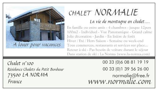 foto 7 Mietobjekt von Privatpersonen La Norma chalet Rhne-Alpes Savoyen Kartenansicht