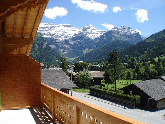 foto 6 Mietobjekt von Privatpersonen Les Diablerets appartement Waadt  Ausblick vom Balkon