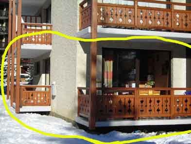 foto 8 Mietobjekt von Privatpersonen Les 2 Alpes appartement Rhne-Alpes Isre Ansicht des Objektes