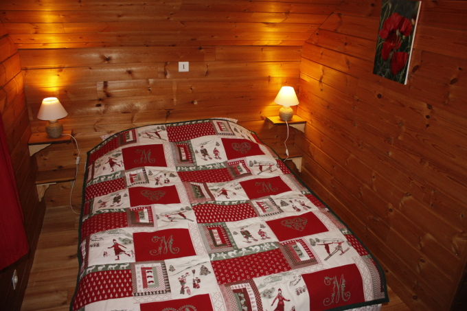 foto 8 Mietobjekt von Privatpersonen Montgenvre chalet Provence-Alpes-Cte d'Azur Hautes-Alpes Schlafzimmer