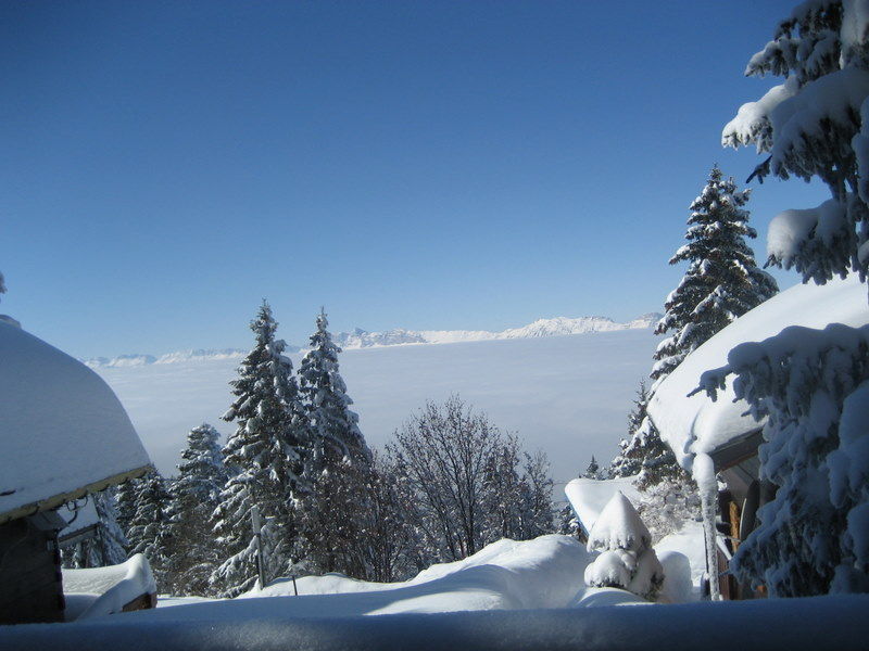 foto 7 Mietobjekt von Privatpersonen Chamrousse chalet Rhne-Alpes Isre Ausblick von der Terrasse