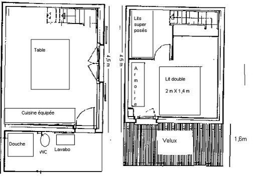 foto 13 Mietobjekt von Privatpersonen Le Touquet appartement Nord-Pas de Calais Pas de Calais Grundriss des Objektes