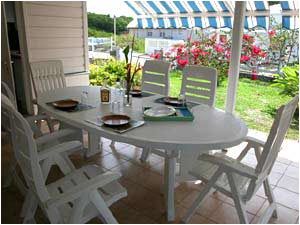 foto 5 Mietobjekt von Privatpersonen Sainte Anne (Martinique) villa   Terrasse