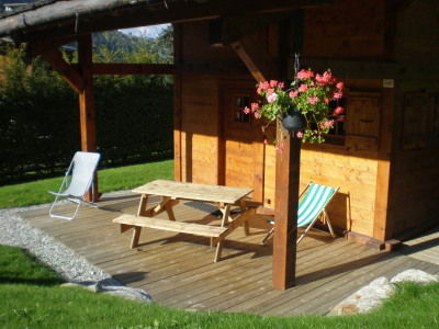 foto 13 Mietobjekt von Privatpersonen Les Contamines Montjoie chalet Rhne-Alpes Haute-Savoie Terrasse