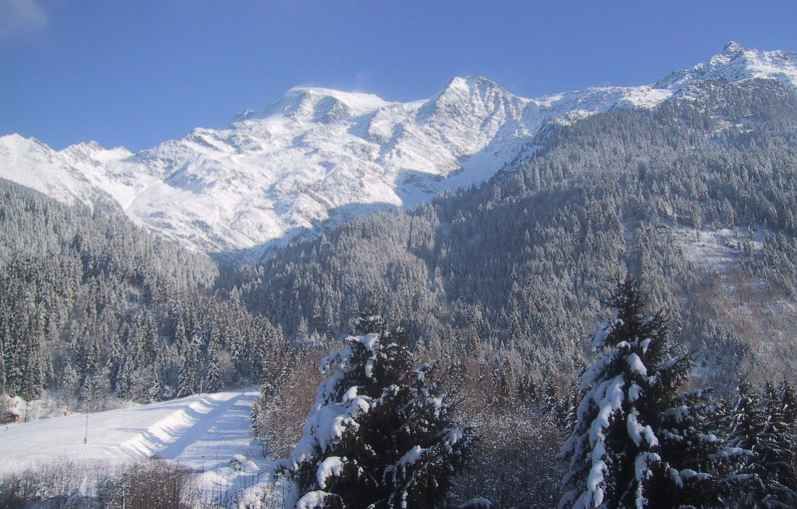 foto 8 Mietobjekt von Privatpersonen Les Contamines Montjoie appartement Rhne-Alpes Haute-Savoie Ausblick vom Balkon