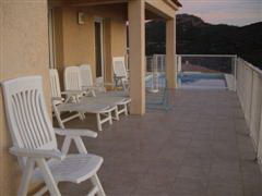 foto 4 Mietobjekt von Privatpersonen Tizzano villa Korsika Corse du Sud Ausblick von der Terrasse