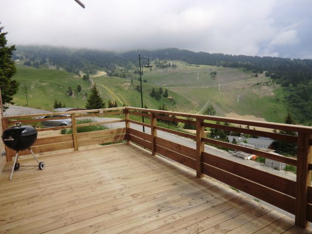 foto 7 Mietobjekt von Privatpersonen Chamrousse chalet Rhne-Alpes Isre Ausblick von der Terrasse