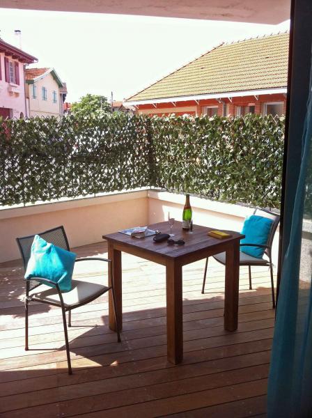 foto 1 Mietobjekt von Privatpersonen Arcachon appartement Aquitanien Gironde Ausblick von der Terrasse