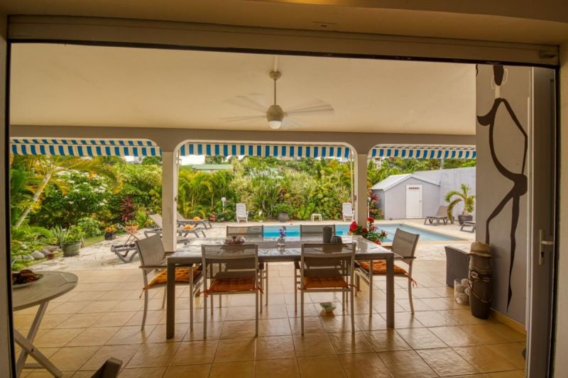 foto 10 Mietobjekt von Privatpersonen Le Gosier (Guadeloupe) villa Grande Terre  Terrasse