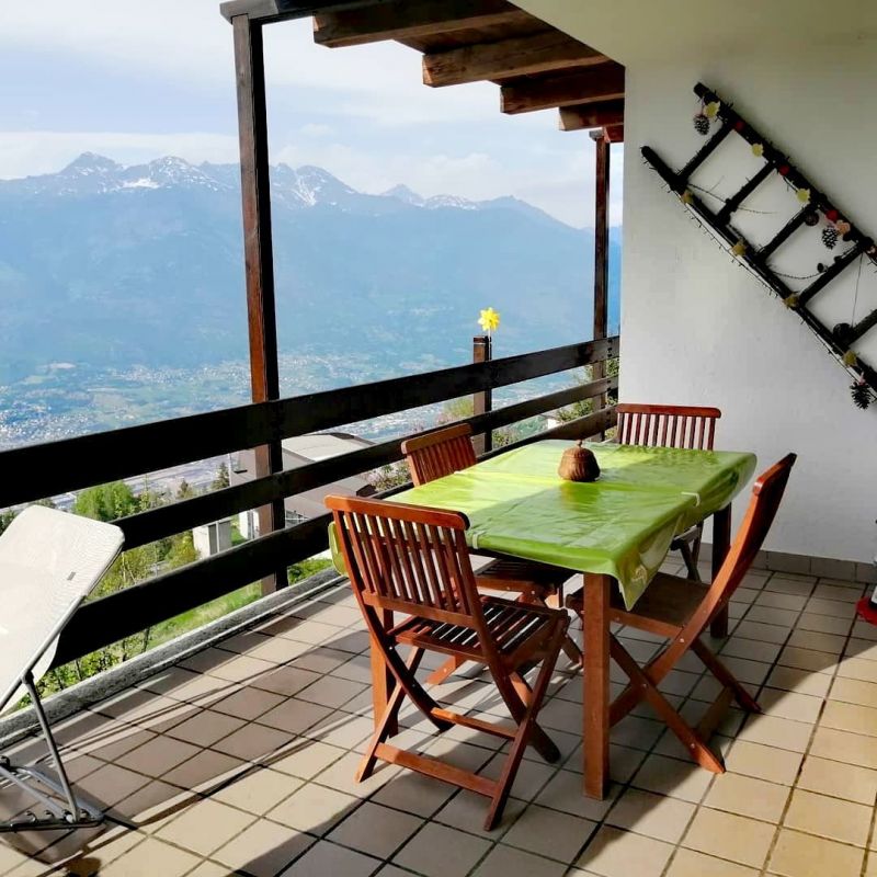 foto 24 Mietobjekt von Privatpersonen Pila chalet Aostatal Aosta (+Umland) Ausblick von der Terrasse