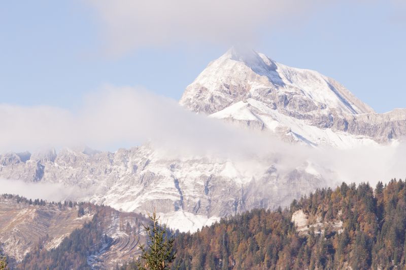 foto 1 Mietobjekt von Privatpersonen Notre Dame de Bellecombe appartement Rhne-Alpes Savoyen Ausblick vom Balkon