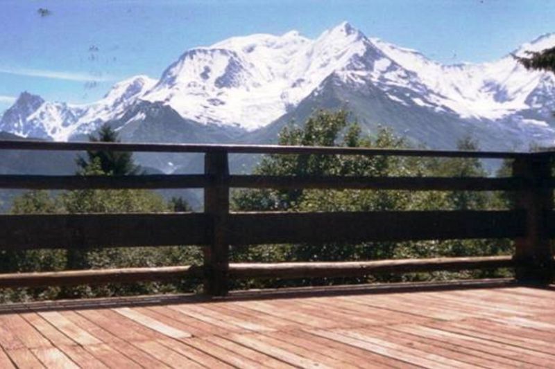 foto 0 Mietobjekt von Privatpersonen Saint Gervais Mont-Blanc chalet Rhne-Alpes Haute-Savoie Ausblick von der Terrasse