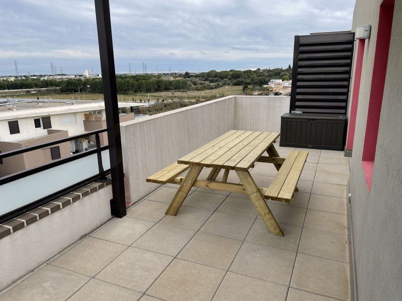 foto 10 Mietobjekt von Privatpersonen Montpellier appartement Languedoc-Roussillon Hrault Ausblick von der Terrasse