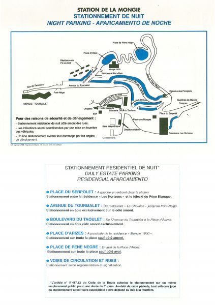 foto 12 Mietobjekt von Privatpersonen La Mongie studio Pyrenen Pyrenen Parkplatz