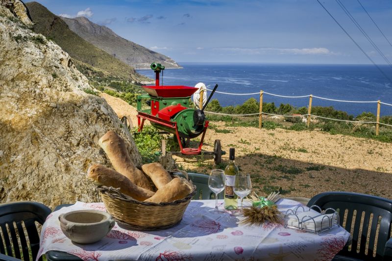 foto 8 Mietobjekt von Privatpersonen Scopello appartement Sizilien Trapani (+Umland) Ausblick von der Terrasse