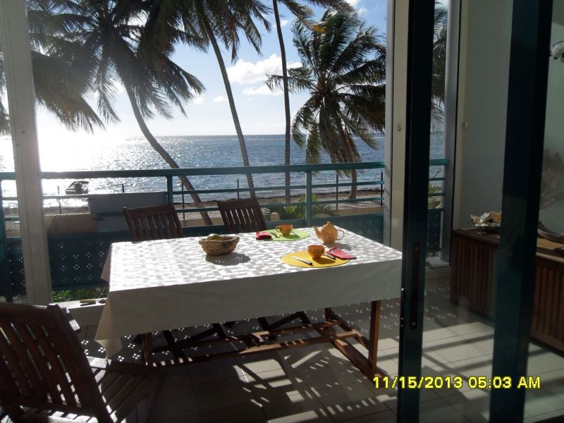 foto 3 Mietobjekt von Privatpersonen Sainte Anne (Guadeloupe) appartement Grande Terre  Ausblick von der Terrasse