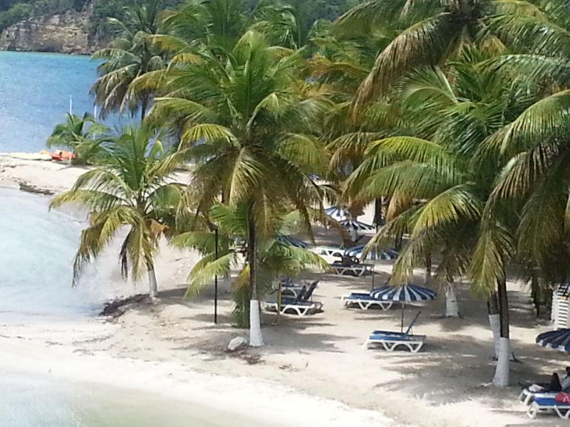 foto 10 Mietobjekt von Privatpersonen Le Gosier (Guadeloupe) appartement Grande Terre  Ausblick von der Terrasse