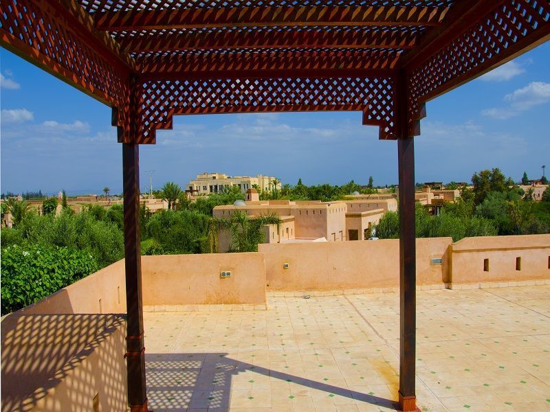 foto 12 Mietobjekt von Privatpersonen Marrakesch villa   Ausblick von der Terrasse