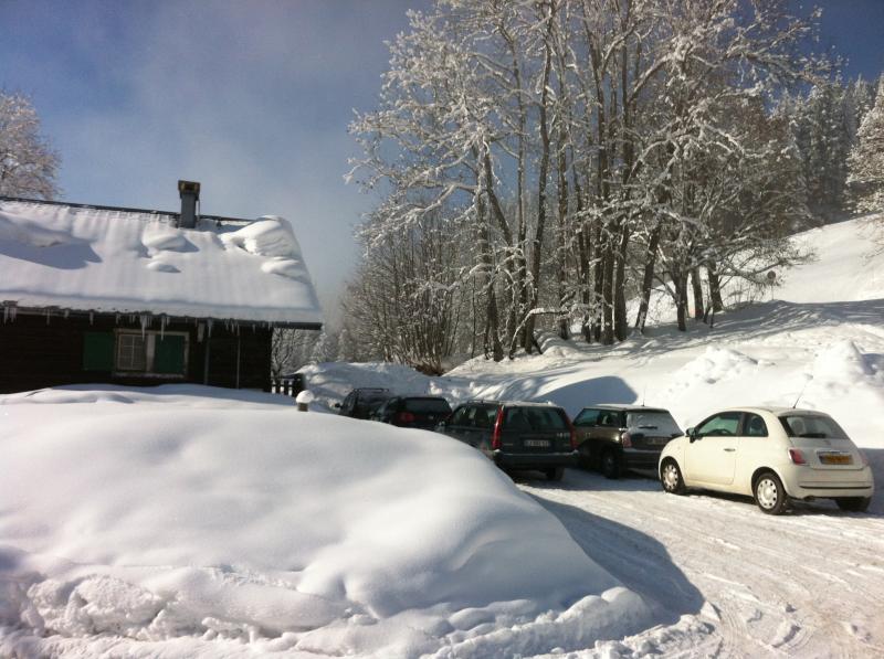 foto 1 Mietobjekt von Privatpersonen Les Gets chalet Rhne-Alpes Haute-Savoie Parkplatz