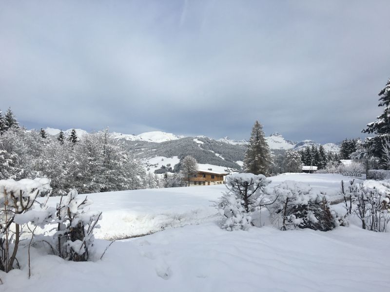 foto 24 Mietobjekt von Privatpersonen Megve chalet Rhne-Alpes Haute-Savoie Ausblick von der Terrasse