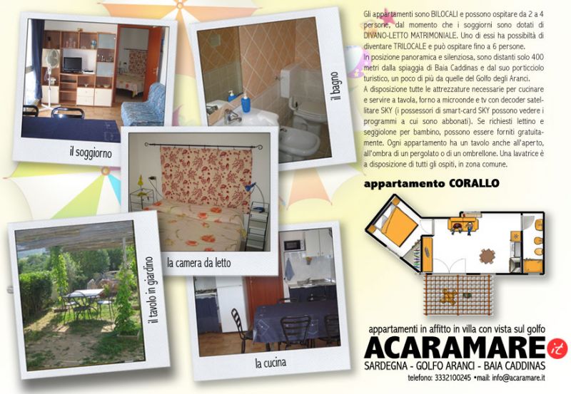 foto 8 Mietobjekt von Privatpersonen Golfo Aranci appartement Sardinien Olbia Tempio (+ Umland) Grundriss des Objektes