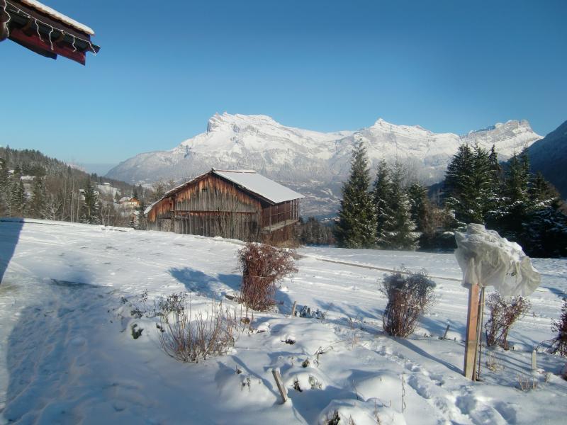 foto 12 Mietobjekt von Privatpersonen Megve chalet Rhne-Alpes Haute-Savoie Ausblick aus der Ferienunterkunft