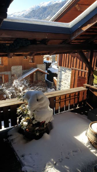 foto 11 Mietobjekt von Privatpersonen Mribel chalet Rhne-Alpes Savoyen Ausblick von der Terrasse