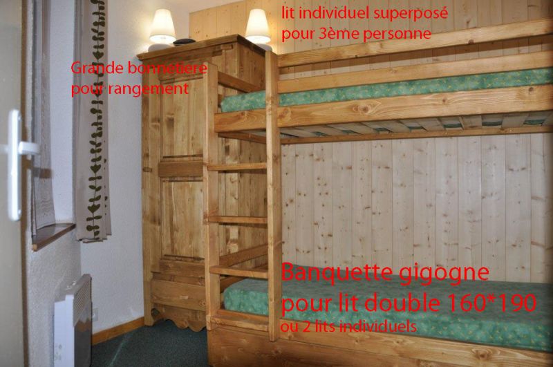 foto 8 Mietobjekt von Privatpersonen Val Thorens appartement Rhne-Alpes Savoyen Schlafzimmer