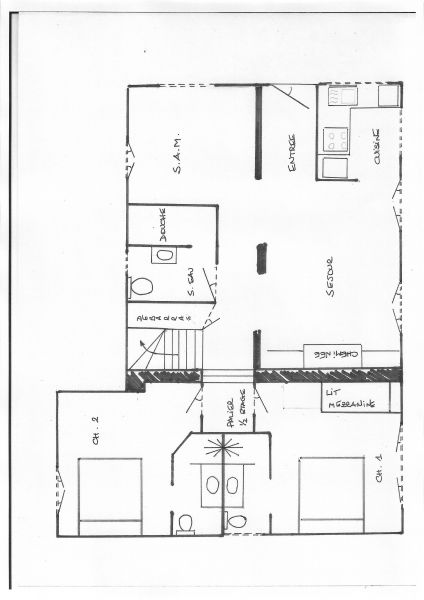 foto 19 Mietobjekt von Privatpersonen La Plagne chalet Rhne-Alpes Savoyen Grundriss des Objektes