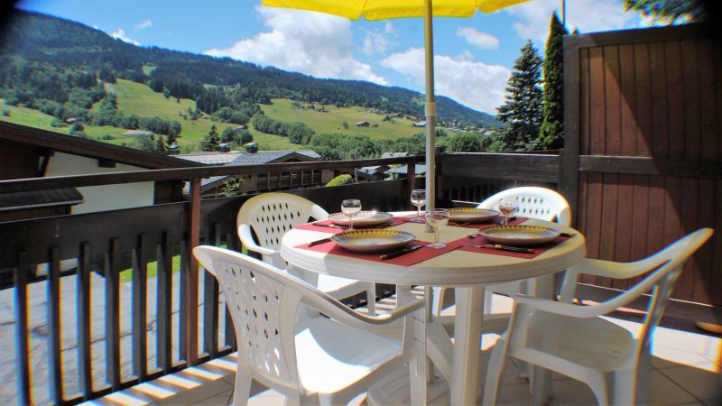 foto 11 Mietobjekt von Privatpersonen Praz sur Arly studio Rhne-Alpes Haute-Savoie Ausblick von der Terrasse