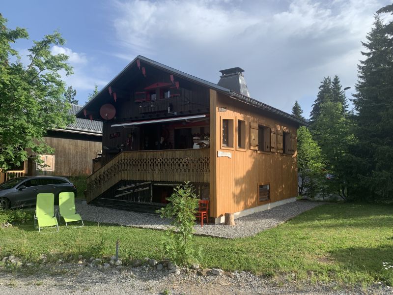 foto 3 Mietobjekt von Privatpersonen Praz de Lys Sommand chalet Rhne-Alpes Haute-Savoie Garten