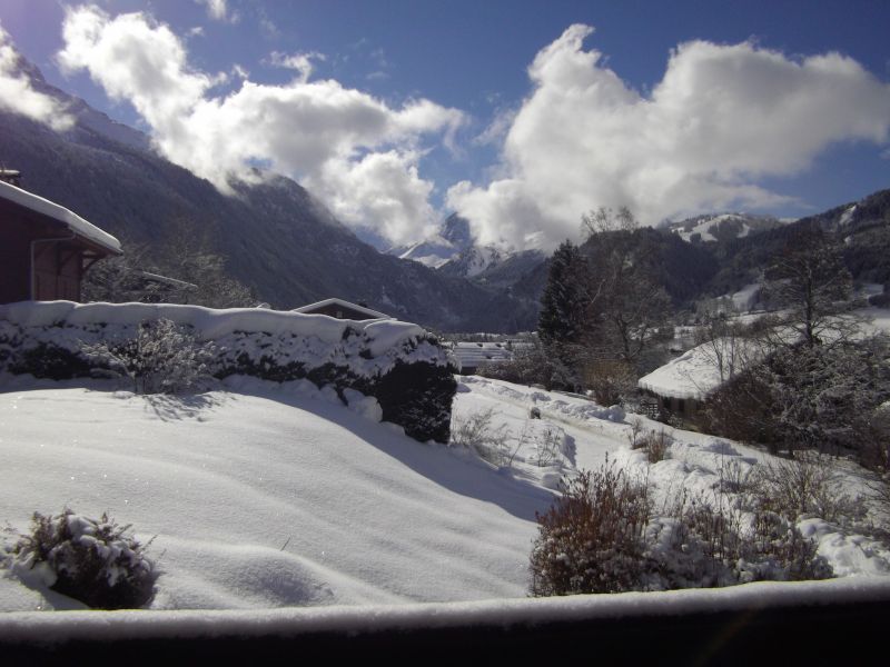 foto 16 Mietobjekt von Privatpersonen Les Contamines Montjoie chalet Rhne-Alpes Haute-Savoie Ausblick von der Terrasse