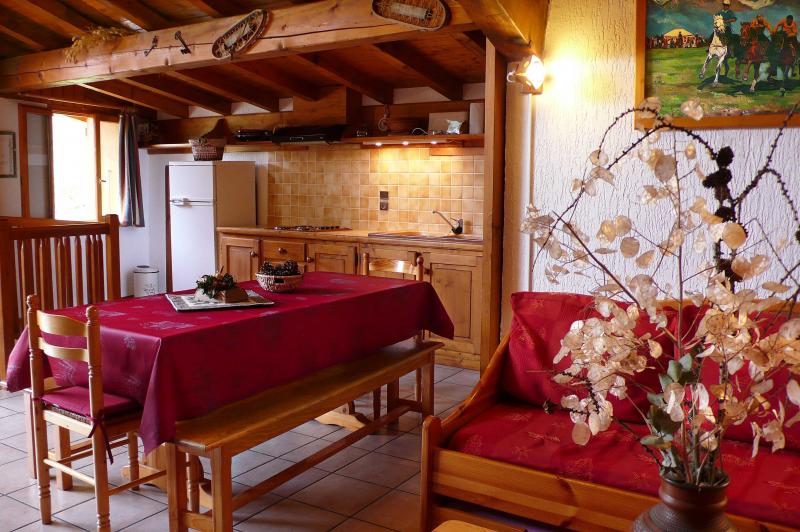 foto 3 Mietobjekt von Privatpersonen Les Arcs chalet Rhne-Alpes Savoyen Wohnzimmer