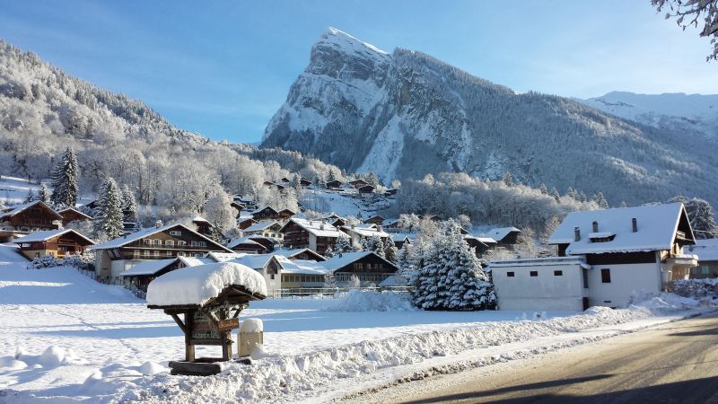 foto 18 Mietobjekt von Privatpersonen Samons appartement Rhne-Alpes Haute-Savoie Ausblick aus der Ferienunterkunft