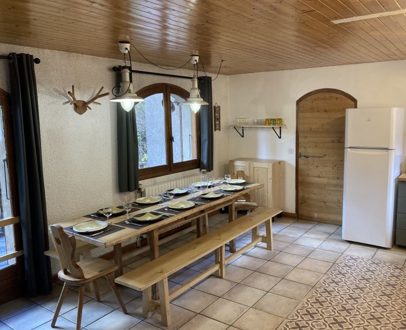 foto 4 Mietobjekt von Privatpersonen Serre Chevalier chalet Provence-Alpes-Cte d'Azur Hautes-Alpes Esszimmer