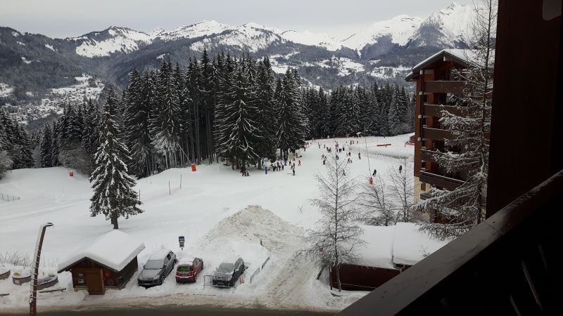 foto 14 Mietobjekt von Privatpersonen Morillon Grand Massif appartement Rhne-Alpes Haute-Savoie Ausblick aus der Ferienunterkunft