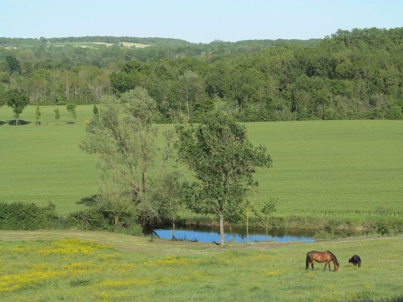 foto 11 Mietobjekt von Privatpersonen Monpazier gite Aquitanien Dordogne Ausblick von der Terrasse