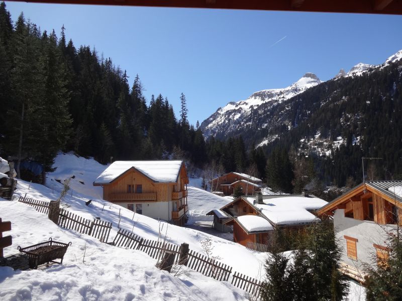 foto 19 Mietobjekt von Privatpersonen Valfrjus chalet Rhne-Alpes Savoyen Ausblick von der Terrasse