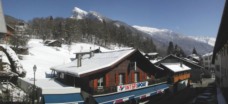 foto 10 Mietobjekt von Privatpersonen Samons studio Rhne-Alpes Haute-Savoie Ausblick vom Balkon