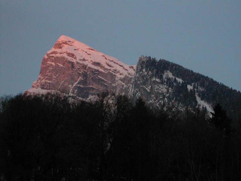 foto 14 Mietobjekt von Privatpersonen Samons studio Rhne-Alpes Haute-Savoie Ausblick vom Balkon