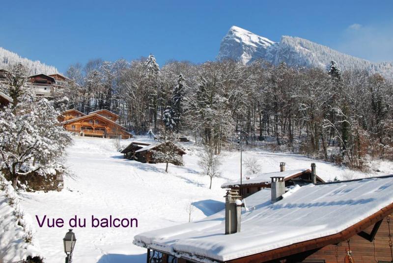 foto 8 Mietobjekt von Privatpersonen Samons studio Rhne-Alpes Haute-Savoie Ausblick vom Balkon